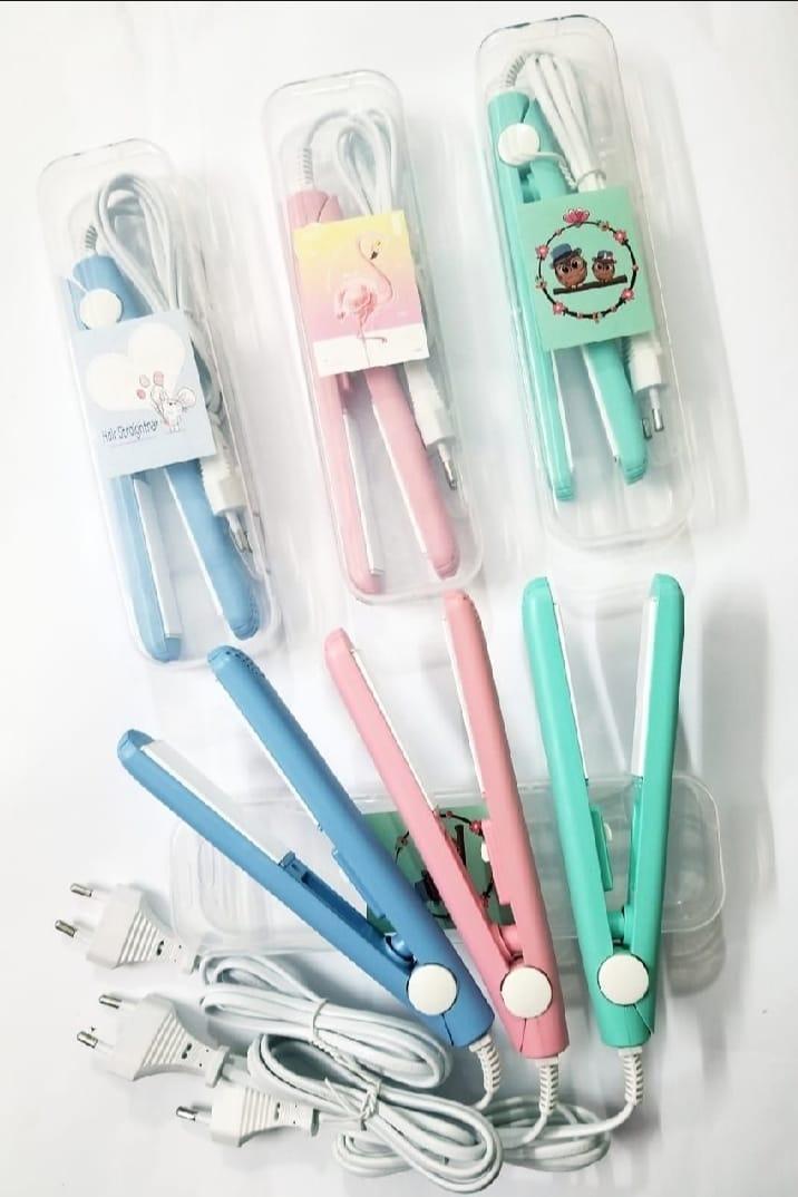 Mini Portable Travel Iron Hair straightener And Curler