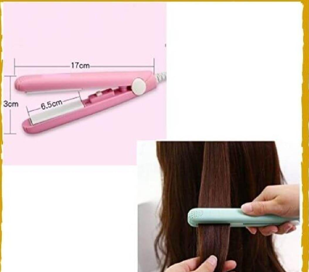 Mini Portable Travel Iron Hair straightener And Curler