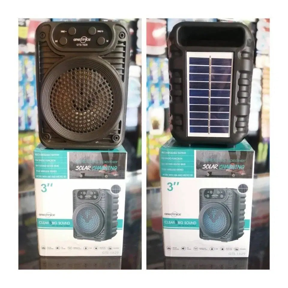 MZ1685200166SCMT GTS-1629 5W Mini Bluetooth Wireless Speaker with RGB light