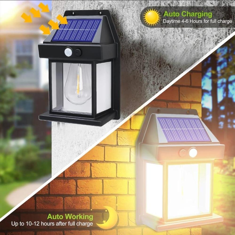 Solar Motion Sensor Outdoor Wall Light
*Product Description*: Outdoor Motion Sensor Lights